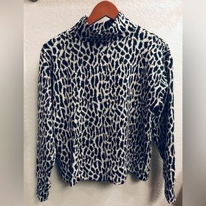 Small Loft print sweater